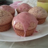 Pink Lemonade Muffins